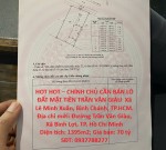 HOT HOT – CHÍNH CHỦ CẦN BÁN LÔ ĐẤT MẶT TIỀN TRẦN VĂN GIÀU  Xã Lê Minh Xuân, Bình Chánh, TP.HCM