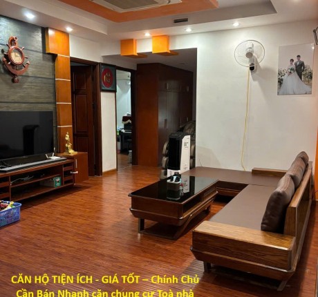 CĂN HỘ TIỆN ÍCH - GIÁ TỐT – Chính Chủ Cần Bán Nhanh căn chung cư tòa CT2 Ngô Thì Nhậm, q.Hà Đông, HN