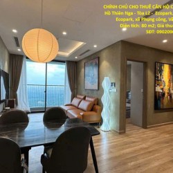 CHÍNH CHỦ CHO THUÊ CĂN HỘ Chung Cư Landmark View Hồ Thiên Nga - Tòa L2 -  Ecopark.