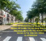 HOT HOT CHÍNH CHỦ BÁN NHÀ LIỀN KỀ B1-5 KĐT PHÚC AN GARDEN – Nhà Đẹp, Vị Trí Tiềm Năng