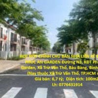 HOT HOT CHÍNH CHỦ BÁN NHÀ LIỀN KỀ B1-5 KĐT PHÚC AN GARDEN – Nhà Đẹp, Vị Trí Tiềm Năng