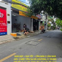 NHÀ ĐẸP – GIÁ TỐT – CẦN BÁN 2 CĂN NHÀ GÓC 2 MẶT TIỀN Tại HÀ CHƯƠNG, P. TRUNG MỸ TÂY, Q.12, TP. HCM