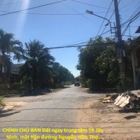 CHÍNH CHỦ BÁN Đất ngay trung tâm TP Tây Ninh, mặt tiền đường Nguyễn Hữu Thọ.