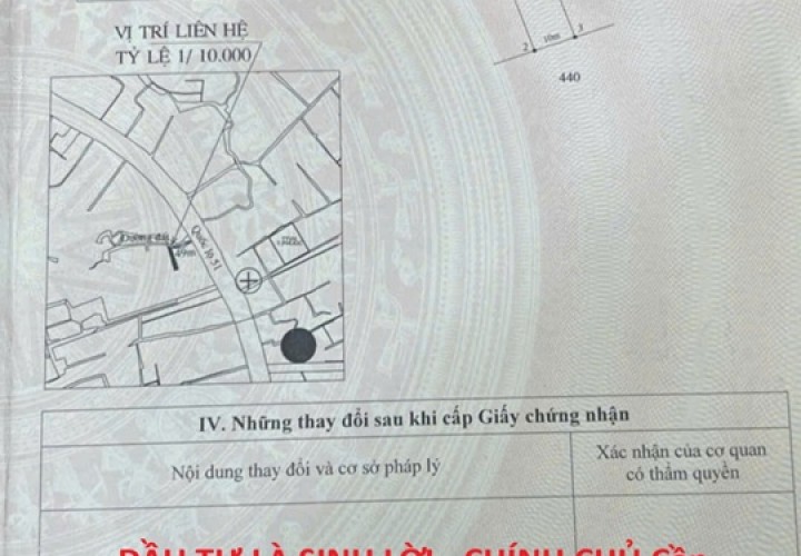 ĐẦU TƯ LÀ SINH LỜI - CHÍNH CHỦ Cần Bán Lô Đất Đẹp chưa qua đầu tư tại P. Tân Phước, Tp Phú Mỹ, BRVT