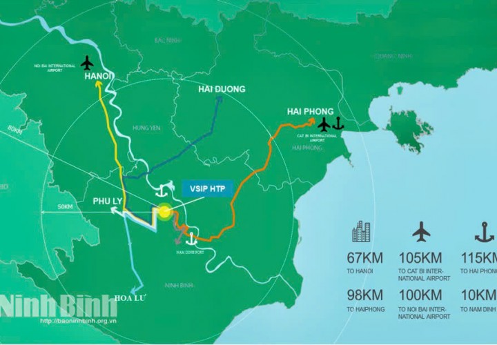 GIÁ TỐT- CẦN BÁN NHANH LÔ ĐẤT ĐẦU TƯ SINH LỜI khu công nghệ cao huyện Lý Nhân Hà Nam tỉnh Ninh Bình