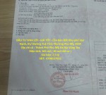 ĐẦU TƯ SINH LỜI - GIÁ TỐT - Cần Bán Đất Khu phố Vạn Hạnh, 01/ Đường Tuệ Tĩnh Phường Phú Mỹ, HCM