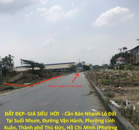 ĐẤT ĐẸP- GIÁ SIÊU HỜI - Cần Bán Nhanh Lô Đất Tại Suối Nhum, TP Thủ Đức , Giá Chỉ 15 triệu/m2, Diện Tích 6034 m2