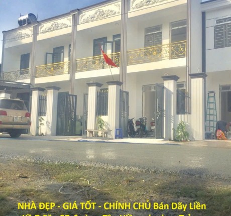 NHÀ ĐẸP - GIÁ TỐT - CHÍNH CHỦ Bán Dãy Liền Kề 7 Căn Đường Tân Hiền,Thiện Tân, Vĩnh cửu, Đồng Nai