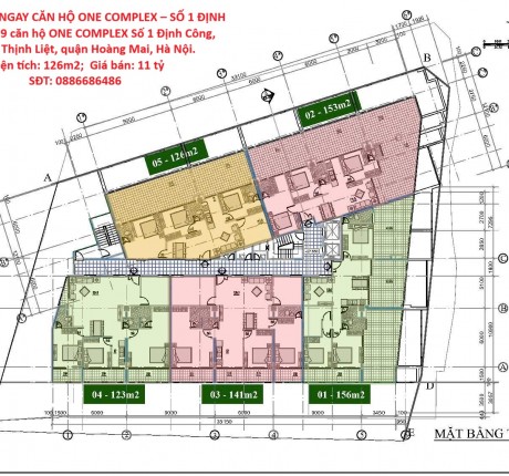 HOT SỞ HỮU NGAY CĂN HỘ ONE COMPLEX – SỐ 1 ĐỊNH CÔNG, Quận Hoàng Mai, Tp Hà Nội