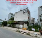 HOT HOT – CHÍNH CHỦ CẦN BÁN LÔ ĐẤT 2 MẶT TIỀN HIẾM ĐƯỜNG 8M - P.An Lạc, Q.Bình Tân, TP.HCM
