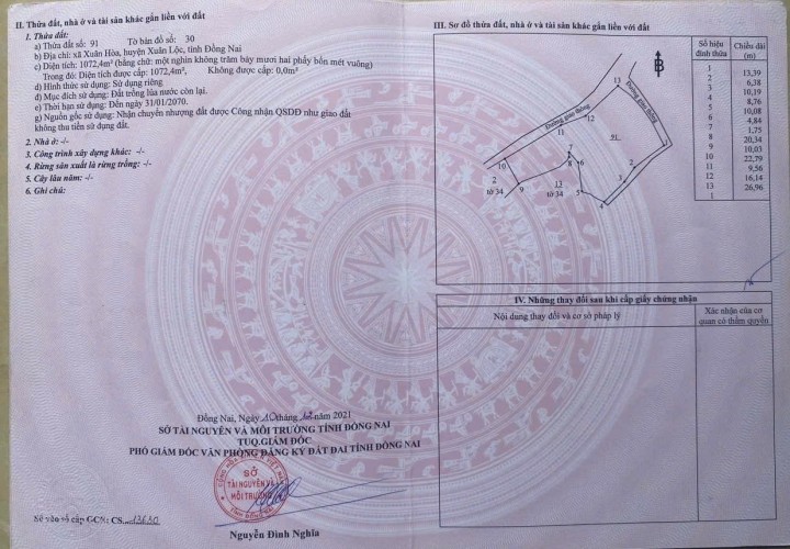 ĐẤT ĐẸP - GIÁ TỐT CHÍNH CHỦ Cần  Bán GẤP Lô đất 4ha Tại Xã Xuân Hoà, Xuân Lộc- Đồng Nai