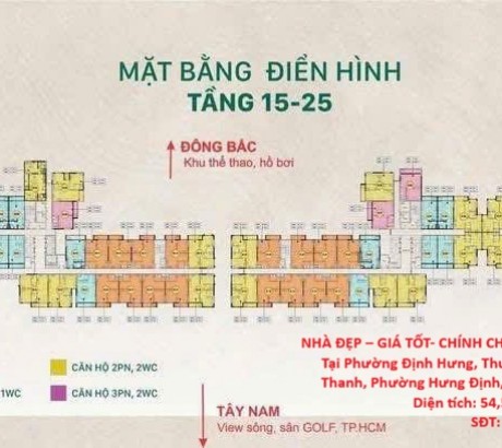 NHÀ ĐẸP – GIÁ TỐT- CHÍNH CHỦ BÁN CĂN HỘ 1 PHÒNG NGỦ CẮT LỖ Tại Phường Định Hưng, Thuận AN