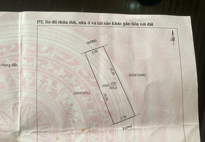 HOT HOT – CHÍNH CHỦ CẦN BÁN ĐẤT TRUNG TÂM THỊ TRẤN –VỊ TRÍ ĐẸP –Tại TT. Đô Lương, Đô Lương, Nghệ An