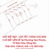 HÓT ĐẤT ĐẸP – GIÁ TỐT- CHÍNH CHỦ BÁN 5 LÔ ĐẤT LIỀN KỀ Tại Phường Tam Phước, TP Biên Hòa, Đồng Nai