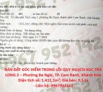 BÁN ĐẤT GÓC HIẾM TRONG LÕI QUY HOẠCH KDC TRÀ LONG 2 – Phường Ba Ngòi, TP. Cam Ranh, Khánh Hòa