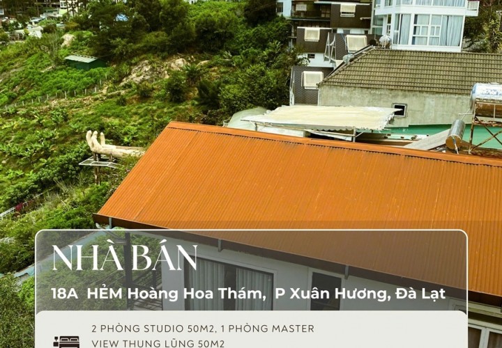 HOT HOT – CHÍNH CHỦ CẦN BÁN NHÀ – VIEW ĐẸP, ĐƯỜNG Ô TÔ QUAY ĐẦU Tại Đường Hoàng Hoa Thám, P.10, TP. Đà Lạt, Lâm Đồng