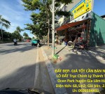 ĐẤT ĐẸP- GIÁ TỐT BÁN NHANH LÔ ĐẤT Trục Chính Lý Thánh Tông , Ocen Park Gia Lâm Hà Nội (Đón đầu hầm chui qua sông )