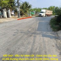 ĐẤT ĐẸP - ĐẦU TƯ SINH LỜI - Chính Chủ Cần Bán Lô Đất  xã Thạnh Đức, Tây Ninh