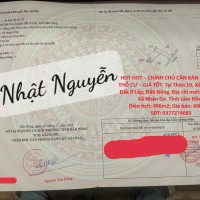 HOT HOT – CHÍNH CHỦ CẦN BÁN ĐẤT FULL THỔ CƯ – GIÁ TỐT  Tại Thôn 10, Xã Đắk Wer, Đắk R'Lấp, Đắk Nông