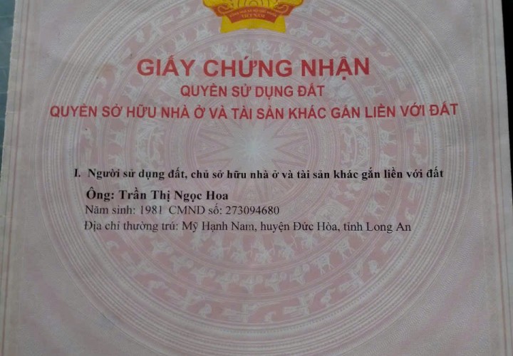 ĐẤT ĐẸP – GIÁ TỐT- CHÍNH CHỦ CẦN BÁN ĐẤT Tại Chợ Bàu lâm, Xã Bàu Lâm, Huyện Xuyên Mộc, Bà Rịa - Vũng Tàu