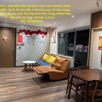 HOT HOT – CẦN BÁN CĂN HỘ GÓC HUD CT2A PHƯỚC LONG VIEW BIỂN  Tại Đ. Võ Văn Kiệt, P. Phước Long, TP. Nha Trang, Khánh Hòa