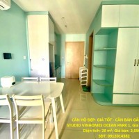 CĂN HỘ ĐẸP- GIÁ TỐT - CẦN BÁN GẤP CĂN HỘ STUDIO VINHOMES OCEAN PARK 1 Gia Lâm, Hà Nội
