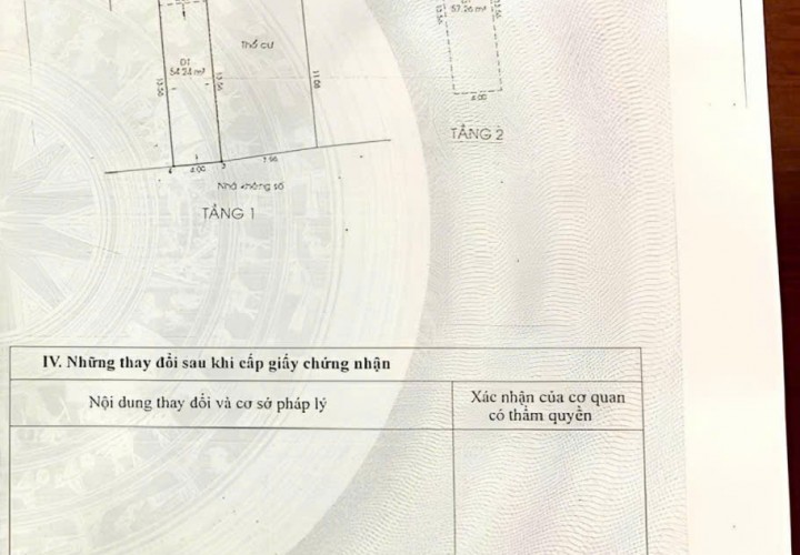 GIẢM 1,2 TỶ CÒN 9 TỶ – CẦN BÁN GẤP CĂN NHÀ GẦN GIGAMALL, P.HIỆP BÌNH, TP.THỦ ĐỨC, HCM