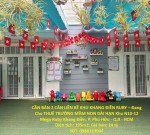 CẦN BÁN 2 CĂN LIỀN KỀ KHU KHANG ĐIỀN RUBY – Đang Cho THUÊ TRƯỜNG MẦM NON DÀI HẠN