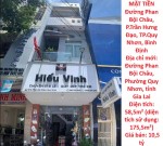HOT HOT–CHÍNH CHỦ BÁN GẤP NHÀ MẶT TIỀN Đường Phan Bội Châu, P.Trần Hưng Đạo, TP.Quy Nhơn, Bình Định