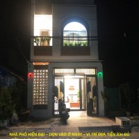 NHÀ PHỐ HIỆN ĐẠI – DỌN VÀO Ở NGAY – VỊ TRÍ ĐẸP, TIỆN ÍCH ĐỦ ĐẦY tại huyện Đức Hòa tỉnh Long An