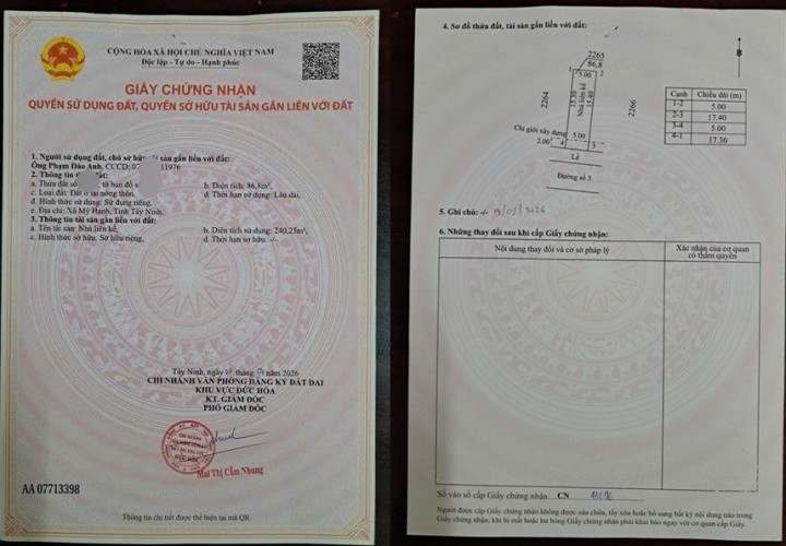 NHÀ PHỐ HIỆN ĐẠI – DỌN VÀO Ở NGAY – VỊ TRÍ ĐẸP, TIỆN ÍCH ĐỦ ĐẦY tại huyện Đức Hòa tỉnh Long An