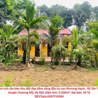 Chính chủ cần bán khu đất đẹp tiềm năng đầu tư cao Phương Hạnh , Xã Tân Tiến, Huyện Chương Mỹ, Hà Nội