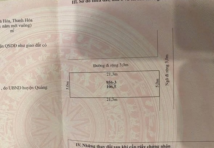 HOT HOT – CHÍNH CHỦ CẦN BÁN NHÀ CẤP 4 tại P. Quảng Đông, thành phố thanh hóa, tỉnh Thanh Hóa