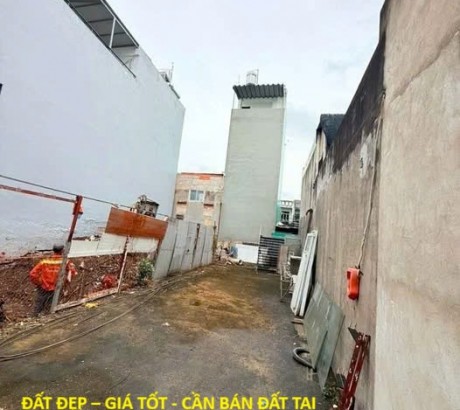 ĐẤT ĐẸP – GIÁ TỐT - CẦN BÁN ĐẤT TẠI Đ. Y tế Kỹ thuật Cao, P. Bình Trị Đông B, Q. Bình Tân, TP.HCM