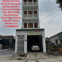 NHÀ ĐẸP- GIÁ TỐT CHÍNH CHỦ BÁN NHANH CĂN NHÀ phố số 20 Khu TĐC Định Hòa thành phố thủ dầu một Bình Dương