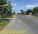CƠ HỘI ĐẦU TƯ SINH LỜI - CHÍNH CHỦ BÁN QUỸ ĐẤT MẶT TIỀN ĐƯỜNG HỒ BIỂU CHÁNH - P. Sơn Quy, Đồng Tháp