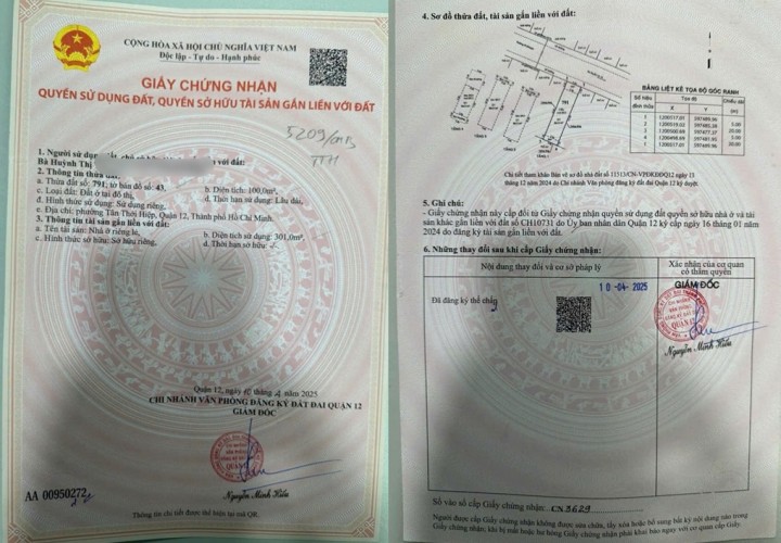 CẦN SANG NHƯỢNG LẠI CHDV 4 TẦNG 8 PHÒNG VỪA Ở VÀ CÓ DÒNG TIỀN ỔN ĐỊNH Phường Tân Thới Hiệp Q12