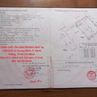 CHÍNH CHỦ CẦN BÁN NHANH NHÀ Tại Lê Quang Định, Phường 1, Quận Gò Vấp, Tp Hồ Chí Minh