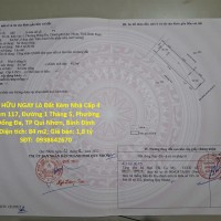 SỞ HỮU NGAY Lô Đất Kèm Nhà Cấp 4 Hẻm 117, Đường 1 Tháng 5, Phường Đống Đa, TP Qui Nhơn, Bình Định