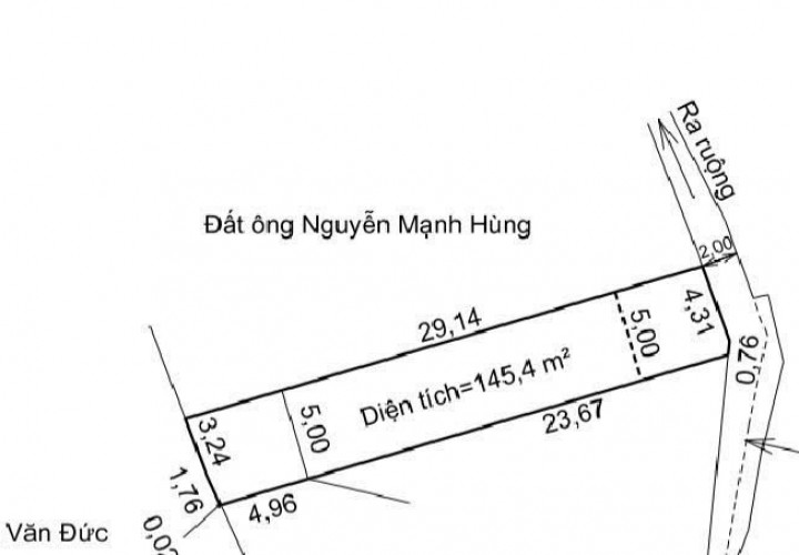 HOT HOT – CHÍNH CHỦ CẦN BÁN ĐẤT Ngã 3 viên châu, TDP 7, P.An Tường, Tuyên Quang