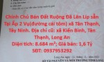 ĐẦU TƯ SINH LỜI - Chính Chủ Bán Đất Ruộng Đã Lên Líp sẵn Tại Ấp 2 Vụ(đường cái tôm) xã Tân Thạnh, Tây Ninh