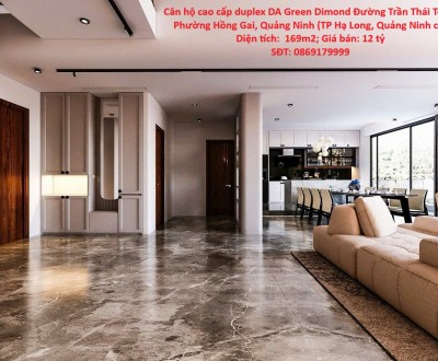 Bán căn hộ cao cấp duplex DA Green Dimond Đường Trần Thái Tông, Phường Hồng Gai, Quảng Ninh