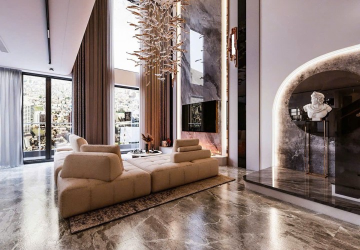 Bán căn hộ cao cấp duplex DA Green Dimond Đường Trần Thái Tông, Phường Hồng Gai, Quảng Ninh