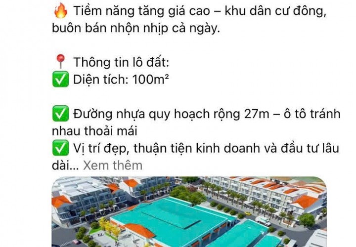 HOT HOT – CHÍNH CHỦ CẦN BÁN 2 LÔ ĐẤT GẦN BIỂN TẠI X. Bình Hải - TX. Điện Bàn, T. Quảng Nam.