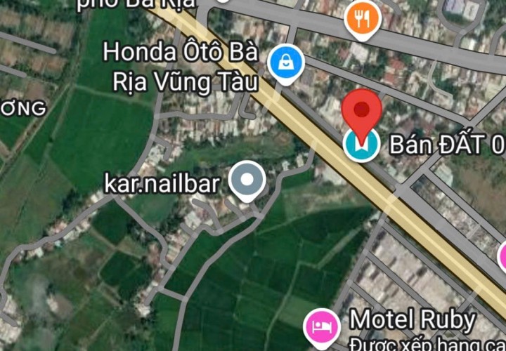 CHÍNH CHỦ HẠ GIÁ BÁN NHANH ĐẤT VÀNG Mặt Tiền Long Hương TRUNG TÂM TP. BÀ RỊA CŨ TIỀM NĂNG TĂNG GIÁ