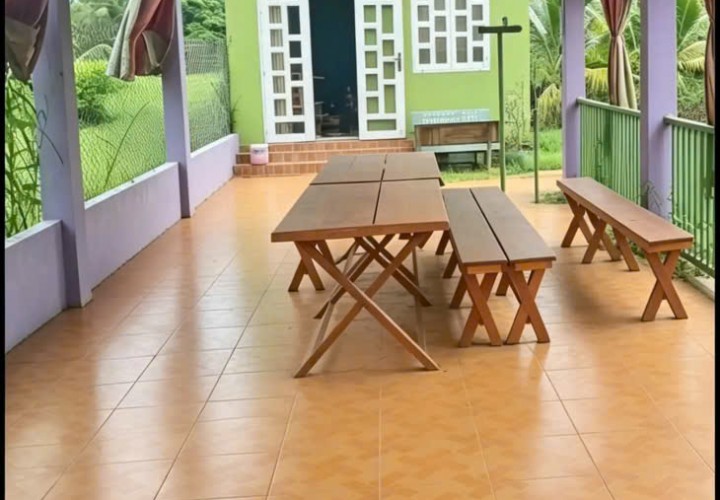 CHỈ 5,2 TỶ SỞ HỮU NGAY NHÀ VƯỜN HƠN 1 100m² – ĐẸP NHƯ RESORT Tại Xã Trung Hoà, Chợ Gạo, Tiền Giang