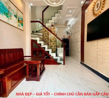 NHÀ ĐẸP – GIÁ TỐT – CHÍNH CHỦ CẦN BÁN GẤP CĂN NHÀ TẠI 167/10/2 Đ. Huỳnh Văn Nghệ, P.12, Q. Gò Vấp, TP.HCM
