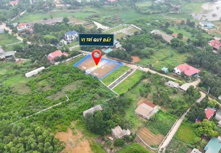 ĐẤT ĐẸP- GIÁ TỐT BÁN NHANH LÔ ĐẤT ĐẦU TƯ LÀ SINH LỜI tại Hoà Lạc, Thạch Thất Hà Nội
