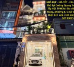 NHÀ ĐẸP - GIÁ TỐT - Cần Bán Nhanh Căn Nhà Phố Tại Đường Quang Trung, Phường Thông Tây Hội, TP.HCM.
