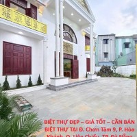 BIỆT THỰ ĐẸP – GIÁ TỐT – CẦN BÁN BIỆT THỰ TẠI Đ. Chơn Tâm 9, P. Hòa Khánh, Q. Liên Chiểu, TP. Đà Nẵng